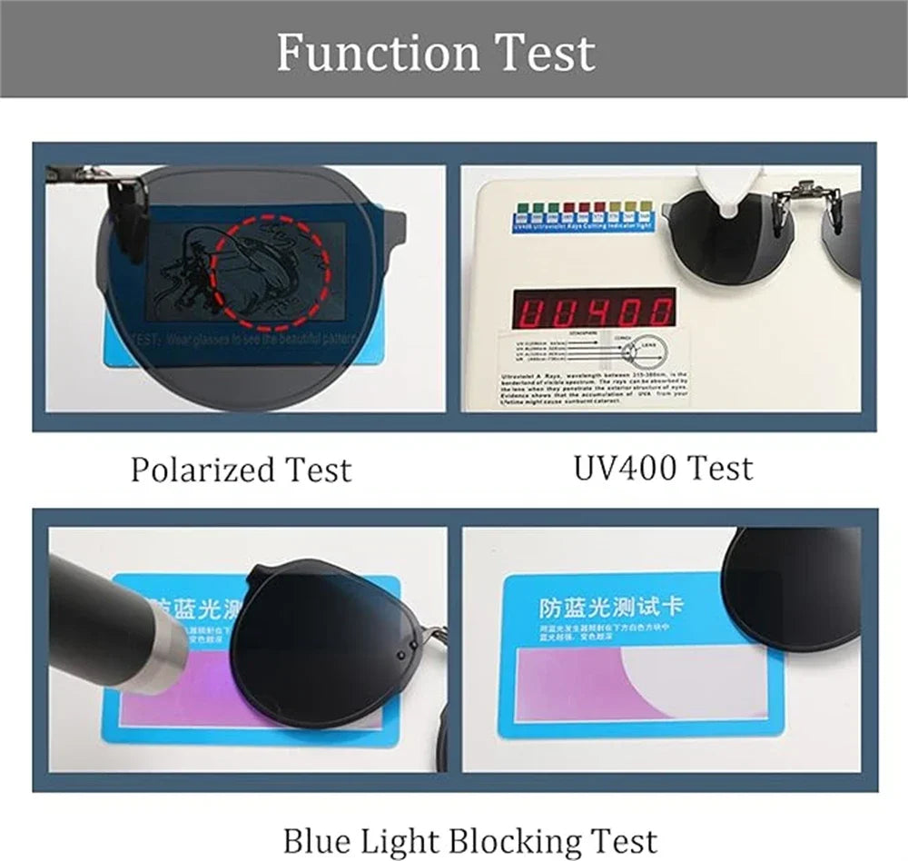 Clip-On Sunglasses Polarized UV400 Flip Up Clip Night Vision Clip Universal Goggles For Driving And Fishing Summer 2026