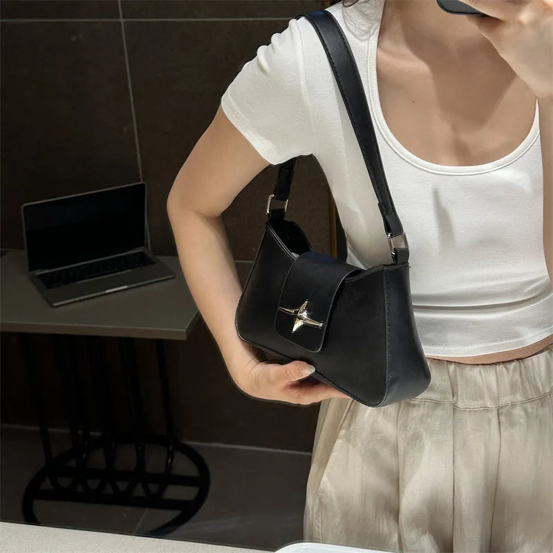 Shoulder Bag - Small Purse, Y2K Retro Style, Fall 2026 Trend, Daily Use Unisex Handbag Gift