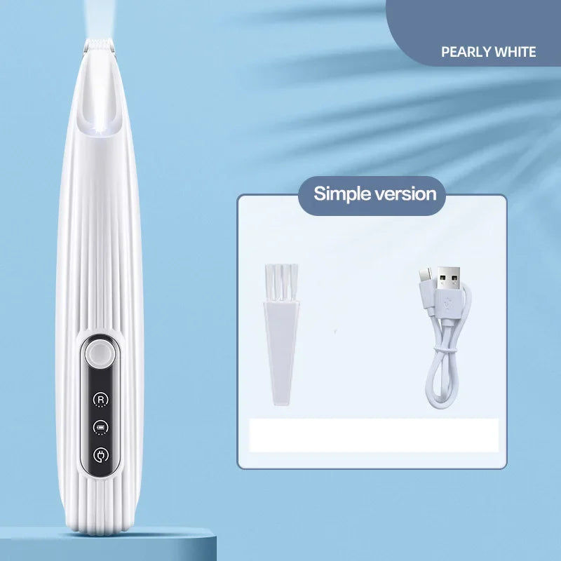 Waterproof Dog Paw Trimmer with LED Light – 18mm Wide Blade LED Display Pet Grooming Clipper 2026