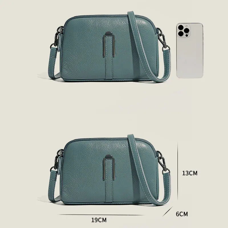 Genuine Leather Bag Crossbody Handbag For Women Fall 2026 Luxury Clutch Phone Bag Gift Idea