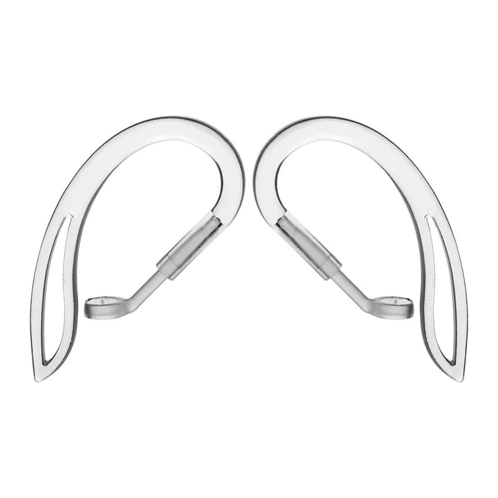 Transparent Silicone Ear Hooks for Airpods Adjustable Anti-Slip Sports Accessories