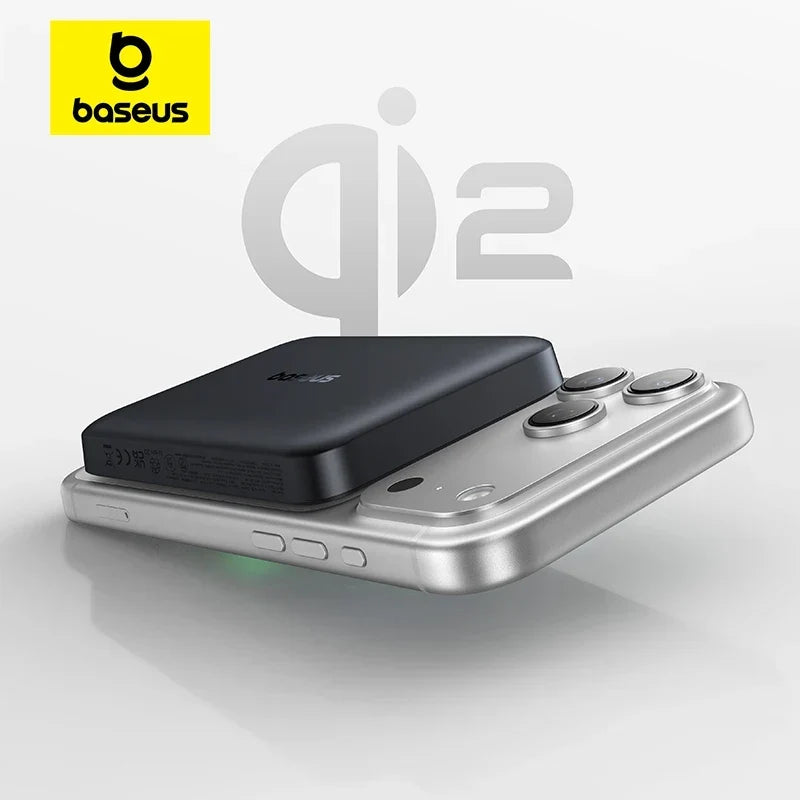 Qi2 Magnetic Power Bank 10000mAh – 15W Wireless &amp; 22.5W USB-C Charging for iPhone &amp; Samsung 2026