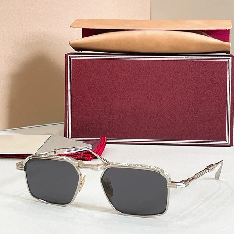 Foldable Sunglasses Square Frame UV400 Lenses Lightweight Eyewear Summer 2026 Trend