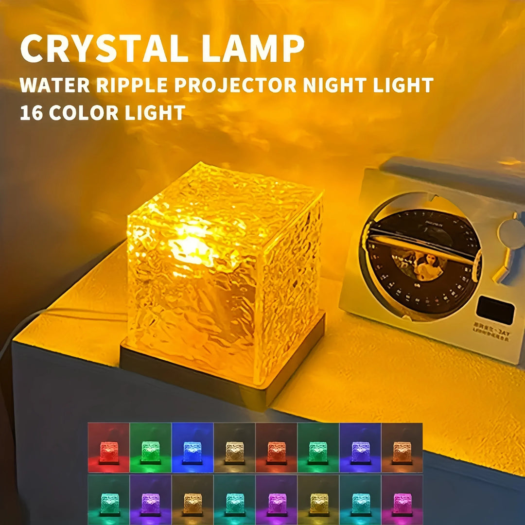 Projection Light Ocean Wave Aurora LED Night Light With Remote USB Powered Dimmable Rotating Fall 2026 Gift Idea