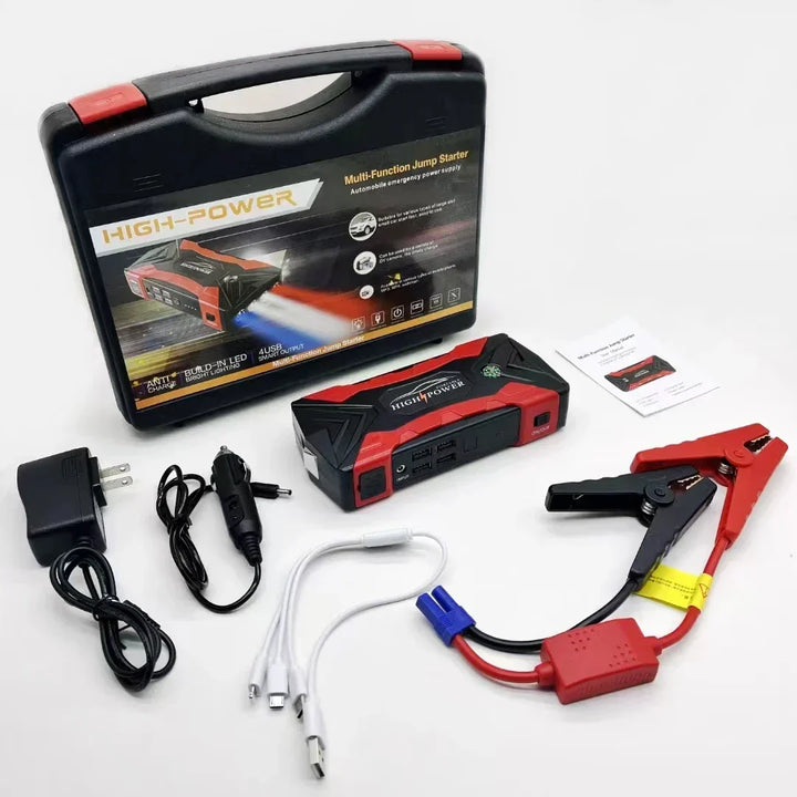 Car Jump Starter Multi Function Portable Power Bank 99800mAh 3000A Emergency Start USB Output Viral Fall 2025 Gift