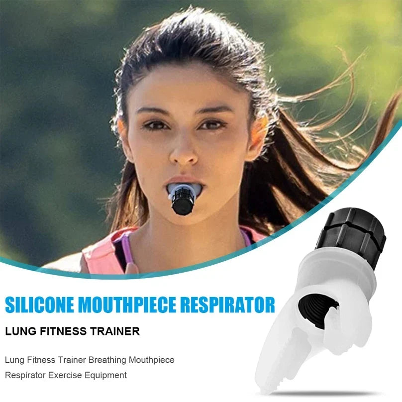 Adjustable Breathing Trainer - Fitness Equipment for Lung Capacity Improvement &amp; Endurance