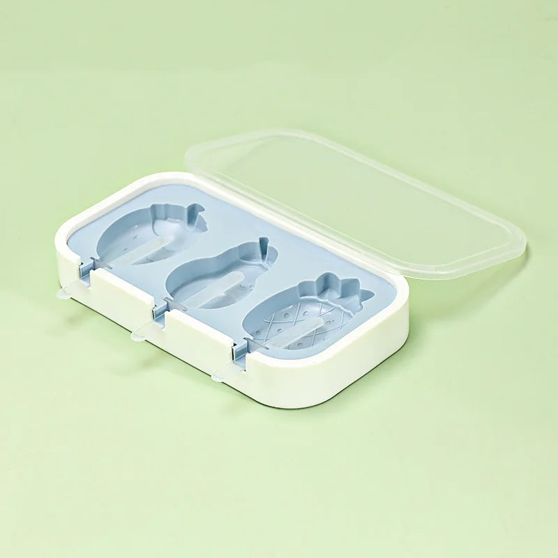 Silicone Mini Popsicle Molds Set for Kids, BPA Free Reusable Ice Pop Maker, Easy Release and Dishwasher Safe