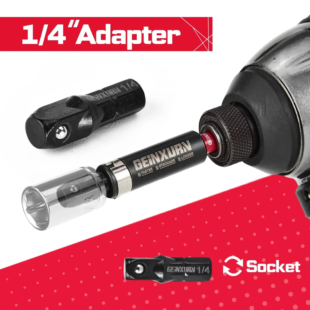 Impact Driver Bit Set 83-Piece S2 Steel Magnetic Bits With Socket Adapter Case Fall 2025 DIY Essential