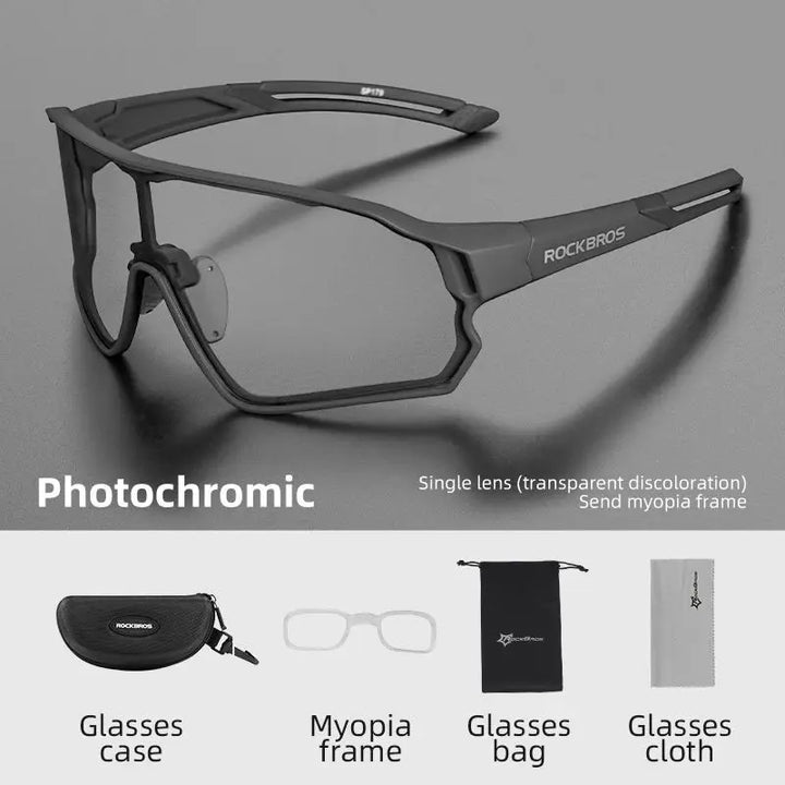 Photochromic Cycling Glasses Lightweight MTB Road Sunglasses With UV400 Protection Summer 2026 Trend
