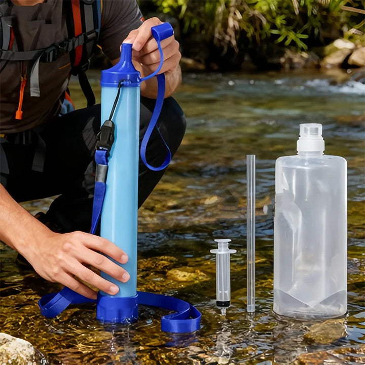 Personal Water Filter Straw – Portable Purifier for Camping, Hiking &amp; Emergency Survival 2026