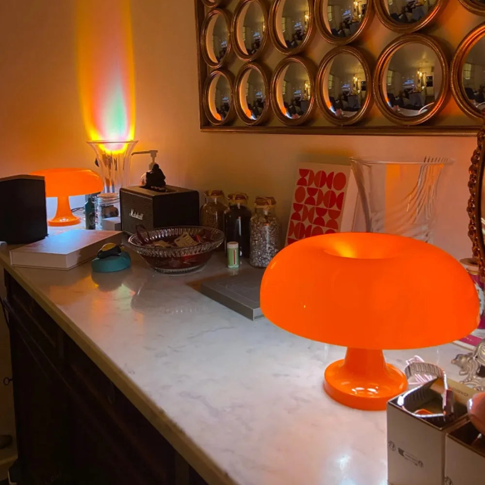 LED Table Lamp Mushroom Desk Lamp TikTok Viral Fall 2026 Home Decor Gift Idea For Cozy Bedrooms