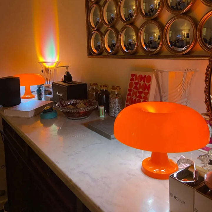 LED Table Lamp Mushroom Desk Lamp TikTok Viral Fall 2026 Home Decor Gift Idea For Cozy Bedrooms