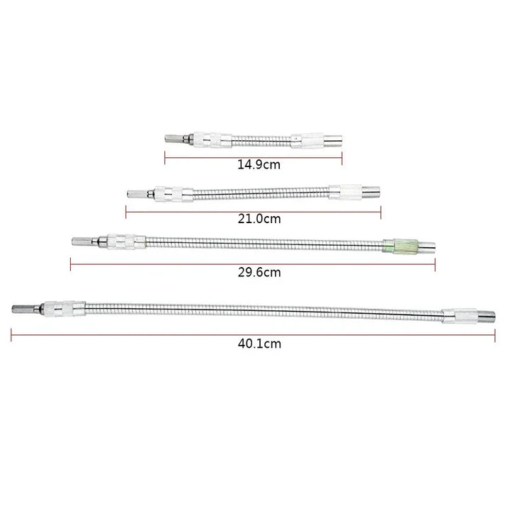 Flexible Shaft Extension for Home Tools - 15cm-40cm Drill Bit Holder, Impact Driver Accessory