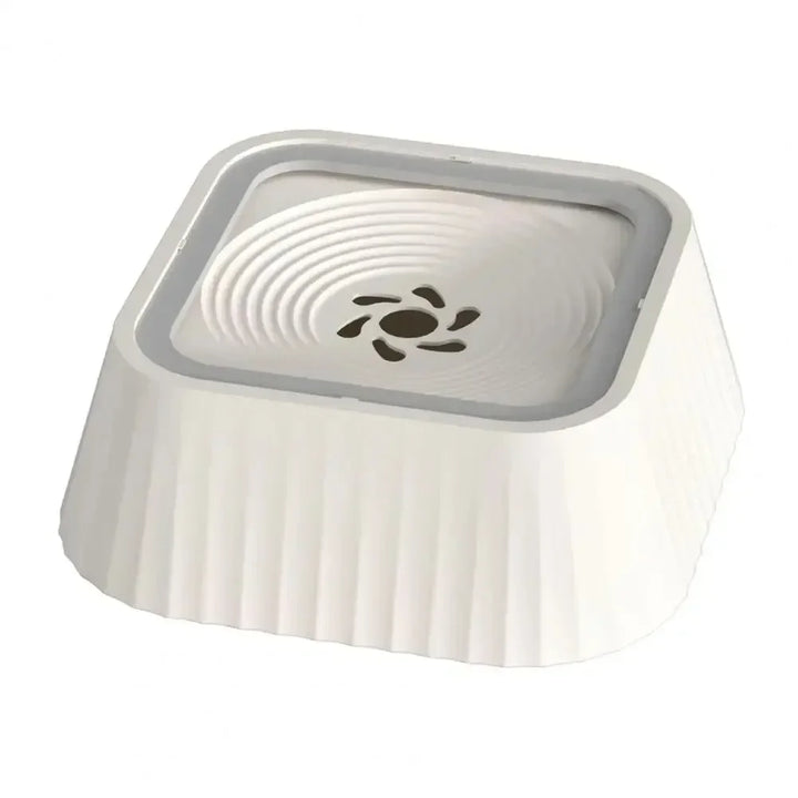 Pet Water Fountain with Floating Plates No Spill Bowl for Dogs