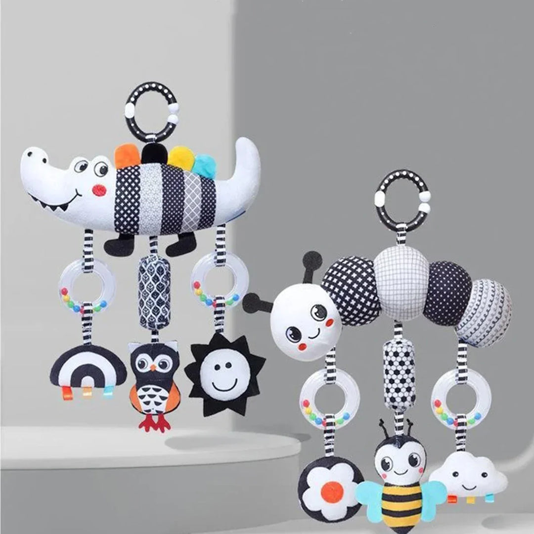 Baby Rattle Stroller Hanging Toy Newborn Sensory Toys