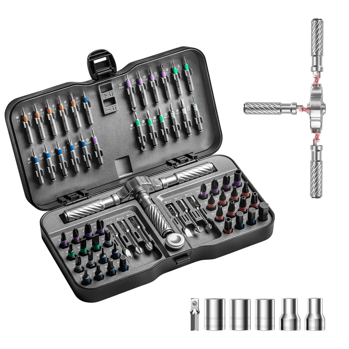 Screwdriver Bit Set Magnetic Design Multi Bit Repair Kit For DIY Projects Fall 2025 Gift Idea