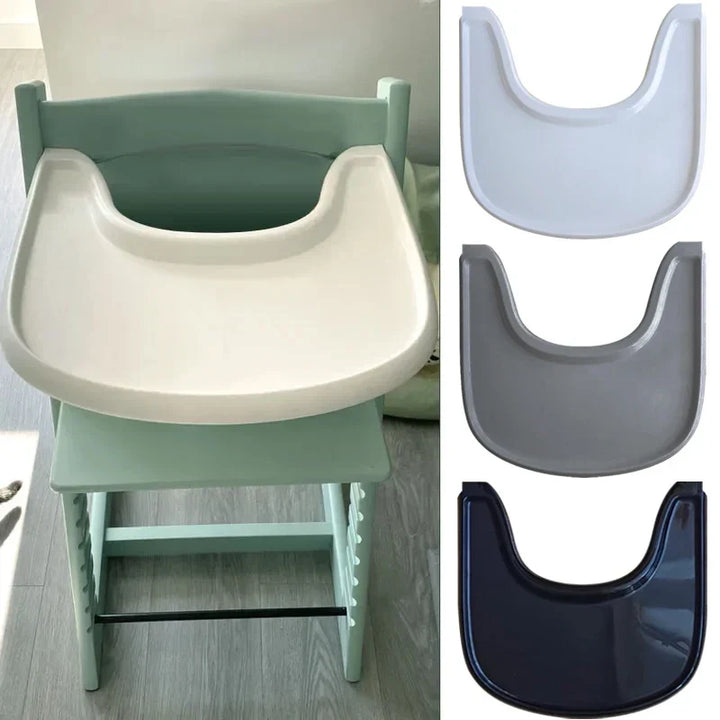 High Chair Tray Plate Baby Feeding Accessory Eco Friendly Tray For Easy Cleanup Fall 2026 Trend