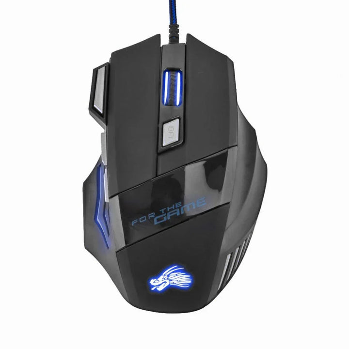 Usb Wired Gaming Mouse 7 Button Backlit Ergonomic Comfort