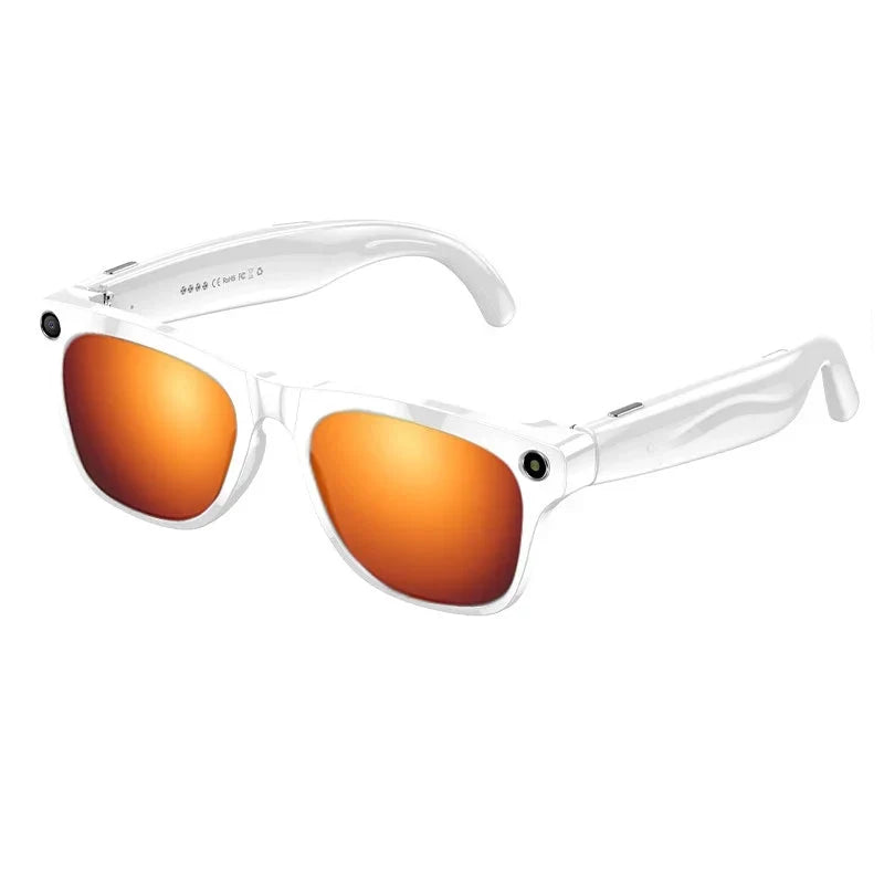 Smart AI Camera Glasses Bluetooth Call Voice Assistant