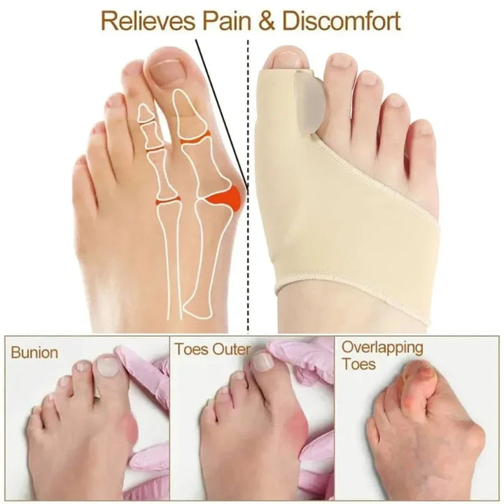 Hallux Valgus Bunion Corrector Toe Separator Set – Orthopedic Foot Straightener Relief 2026