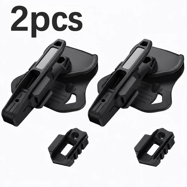 Nylon Pistol Belt Holster - Universal Fit for Double Stack 9mm Handguns, Airsoft and Outdoor Carry