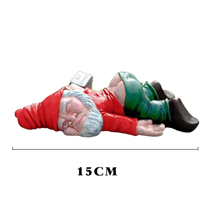 Resin Garden Statue Gnome Ornament For Yard Patio Lawn Decor Outdoor Holiday Decoration
