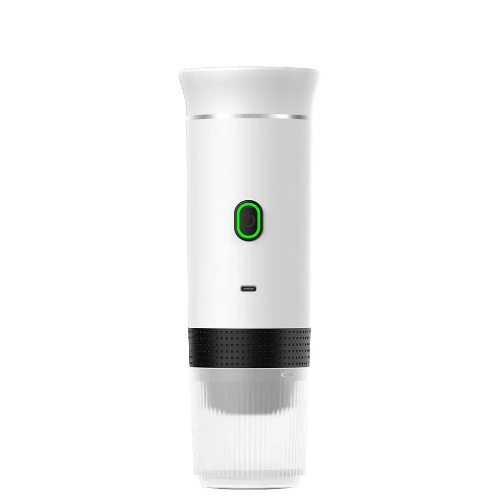 Wireless Electric Portable Espresso Coffee Machine - 3-in-1 Travel Coffee Maker for Car &amp; Home