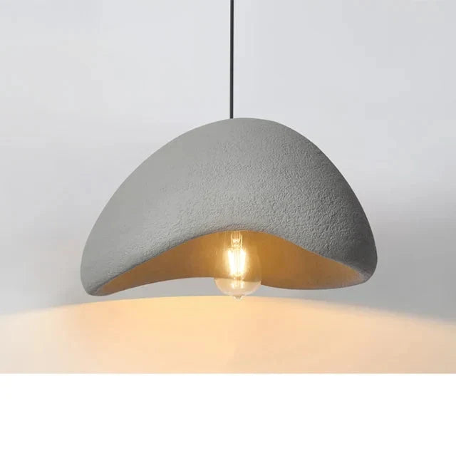 Japandi Pendant Ceiling Lamps Nordic Wabi Sabi LED Dining Room