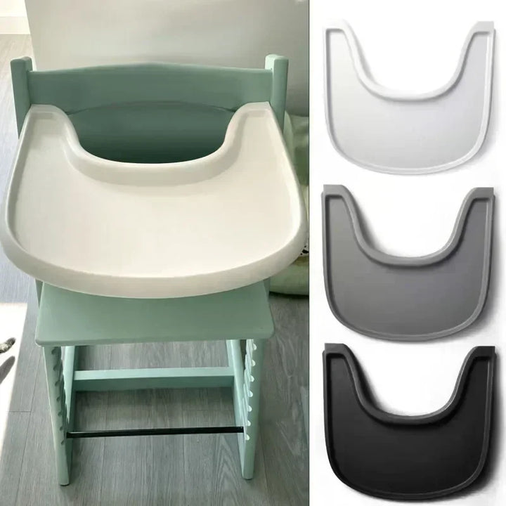 High Chair Tray Plate Baby Feeding Accessory Eco Friendly Tray For Easy Cleanup Fall 2026 Trend