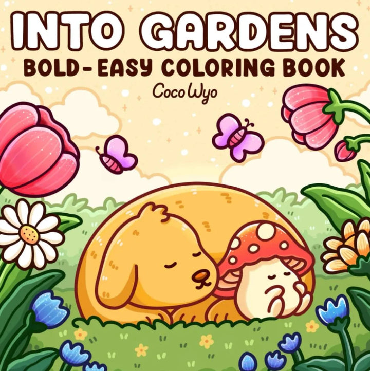 Adult colouring Book Cute Hygge Creatures Calming Relaxation Fall 2025 Mindfulness Gift