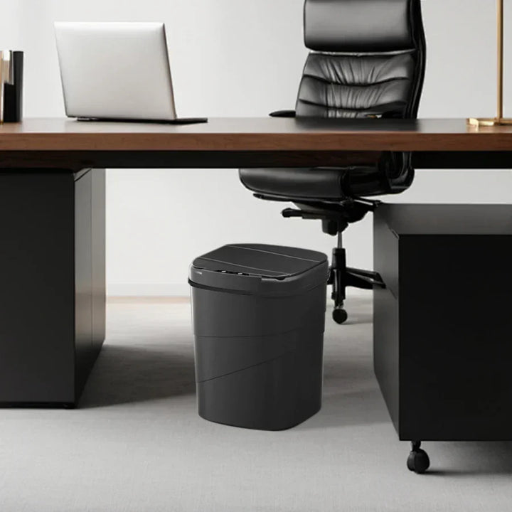 Touchless Sensor Trash Can Battery Powered Hygienic Home