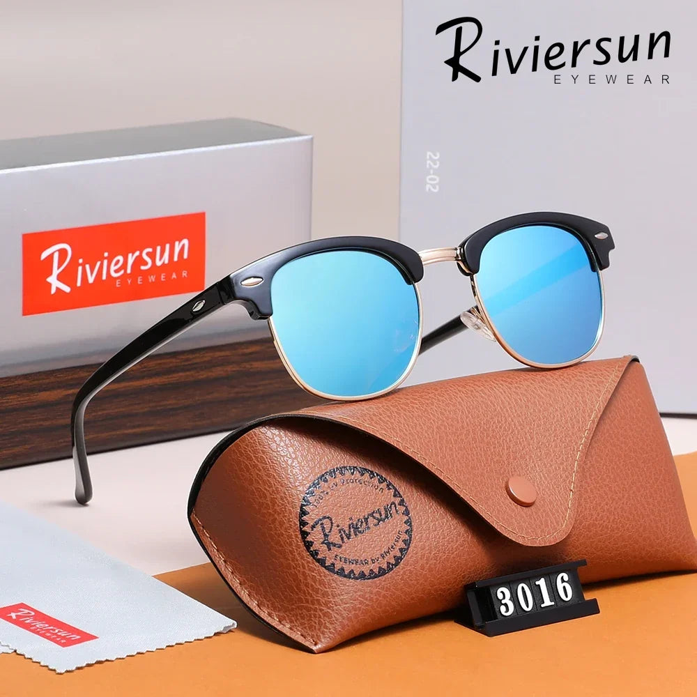 Sunglasses UV400 Polarized Square Frame – Unisex Outdoor Eyewear, TikTok Viral Fall 2026 Gift