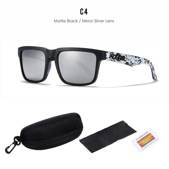 Polarized Sunglasses Unisex Outdoor Eyewear Summer 2026 Trend Mirror Lens Lightweight UV Protection Gift Idea