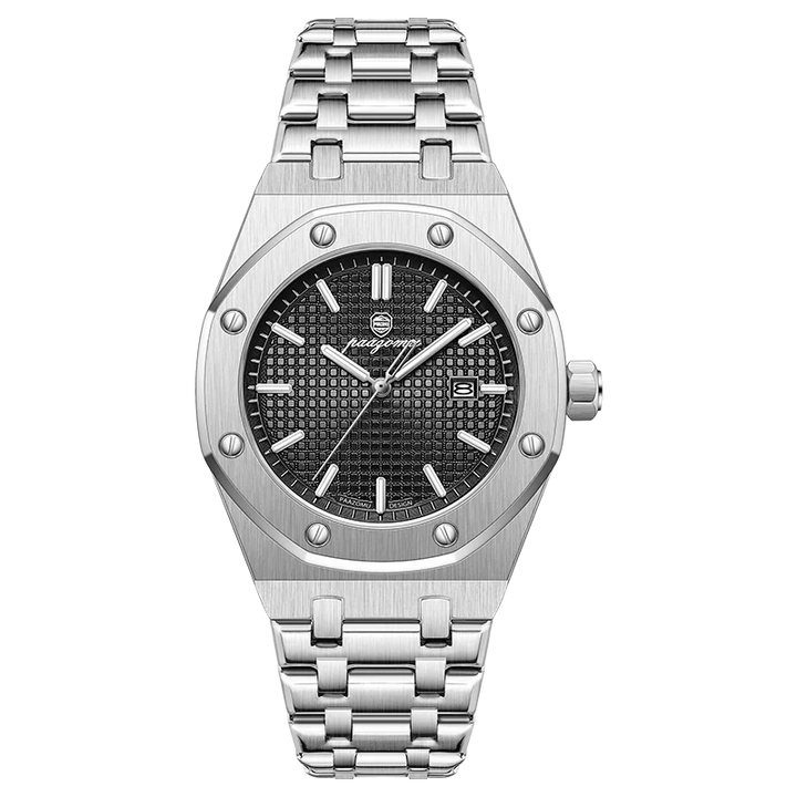 Quartz Stainless Steel Business Watch Waterproof Date