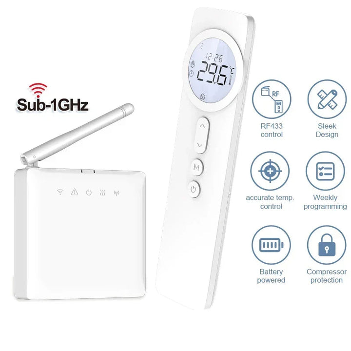 Smart Thermostat WiFi RF433 - Temperature Controller For Gas Boilers And Floor Heating, Fall 2025 Energy Saving