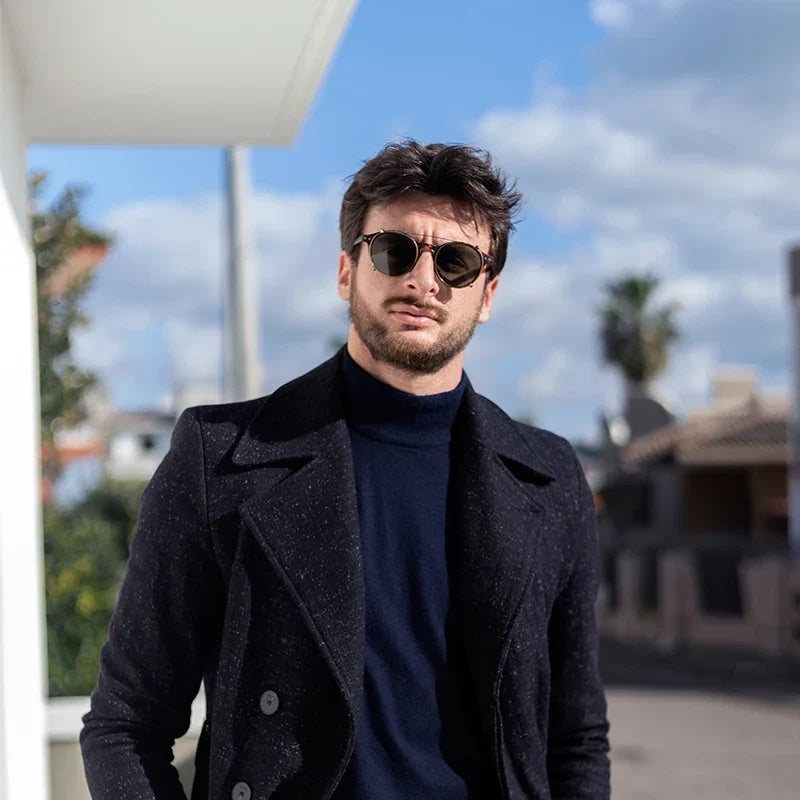 Clip On Sunglasses Retro Round Frames Anti Blue Light Polarizing Clip Ons Summer 2026