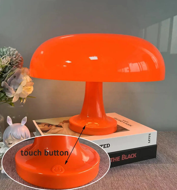 LED Table Lamp Mushroom Desk Lamp TikTok Viral Fall 2026 Home Decor Gift Idea For Cozy Bedrooms