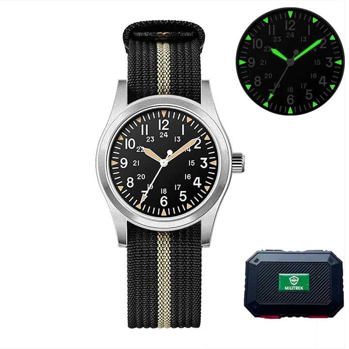 Military Quartz Field Watch 37mm Sapphire Fall 2025