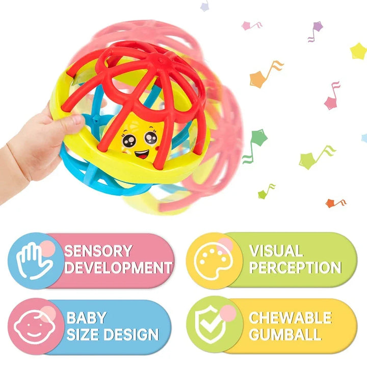 Baby Rattle Ball Newborn Sensory Toys Soothing Gift