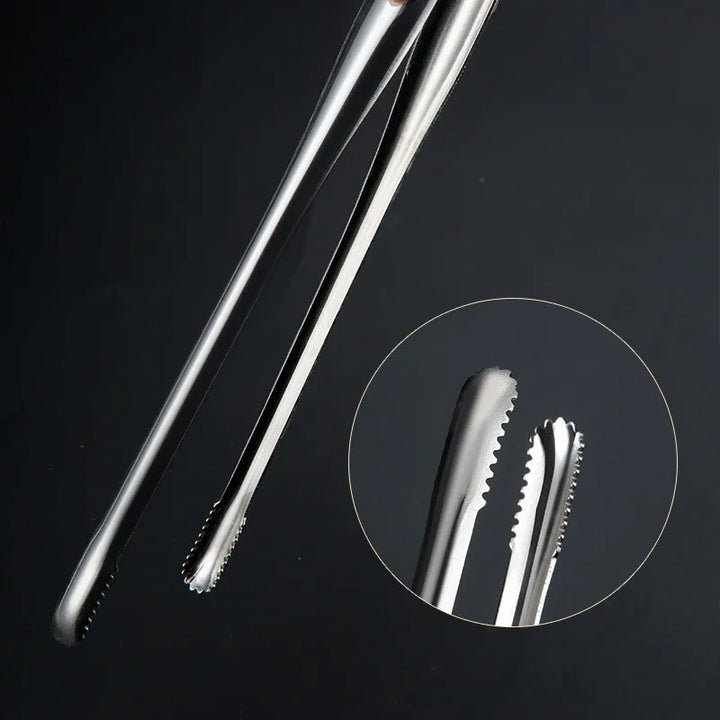 Stainless Steel BBQ Tongs Non-Slip Heat Resistant Grill Food Clip – Kitchen &amp; Outdoor 2026