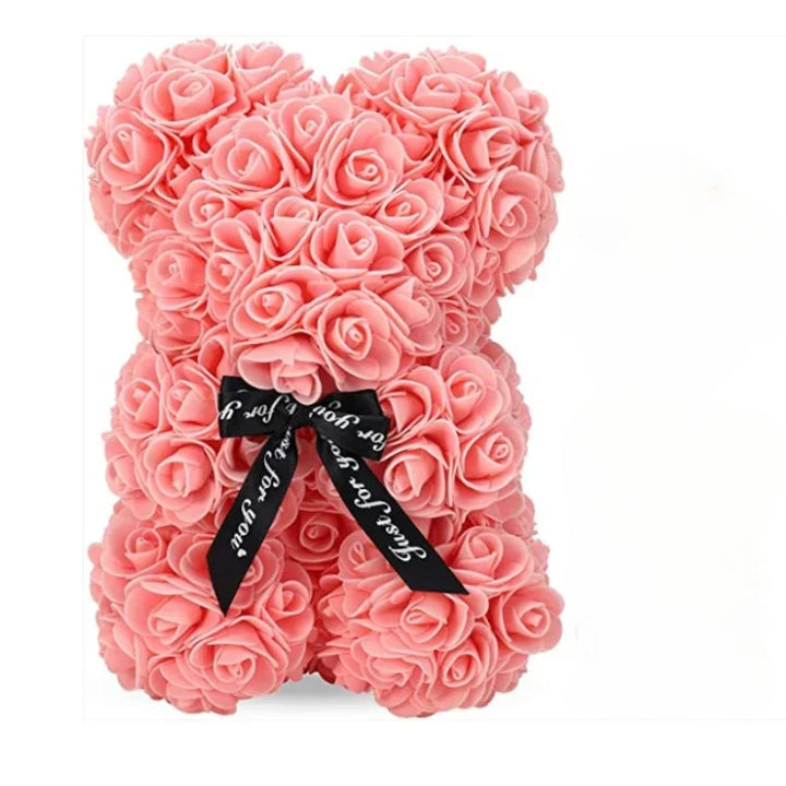 Eternal Rose Bear With LED Lights Gift Decor 2026 Mother Day Valentine Day Trend Gift Ready