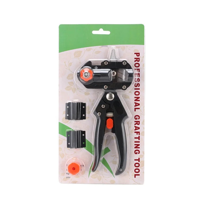 Professional Garden Grafting Tool Set - Stainless Steel Pruning Shears for Fruit Trees and Branches
