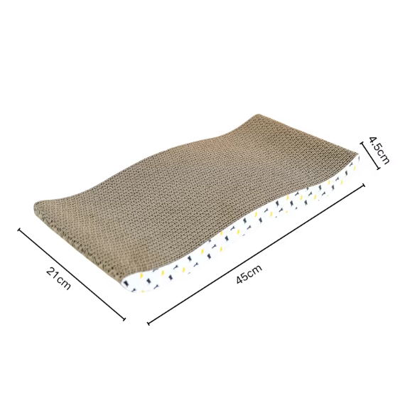 Cardboard Cat Scratching Board Mat Box for Indoor Cats