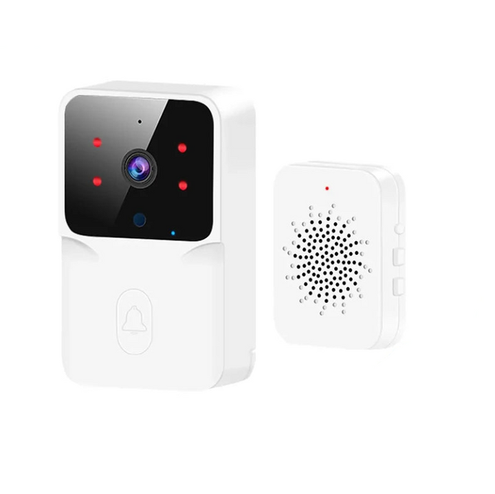 Tuya Wireless Video Doorbell Camera with Night Vision, Smart Home Security HD Outdoor Doorbell Intercom System