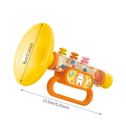 Little Rabbit Horn Toy - Baby Blow Cartoon Harmonica Musical Instrument