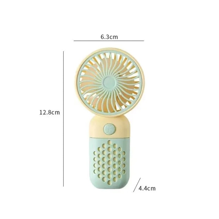 New Handheld Charging Fan - Cute Mini USB Pocket Fan for Students