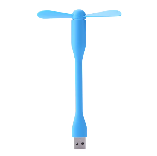 USB Small Fan Flexible Bendable Mini Fan for Laptop PC, Portable Hand Cooling Gadget for Summer
