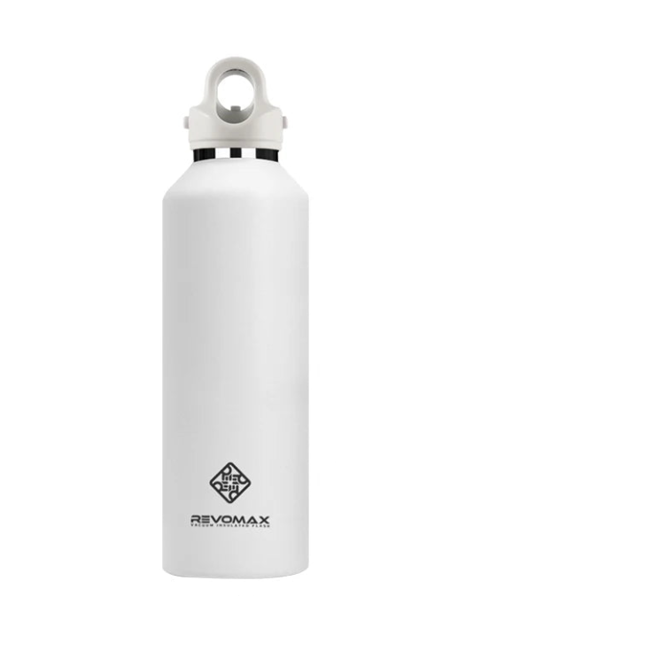 950ml Large Capacity Stainless Steel Thermos Flask Portable Insulated Tumbler No Screw Lid for Travel Outdoors