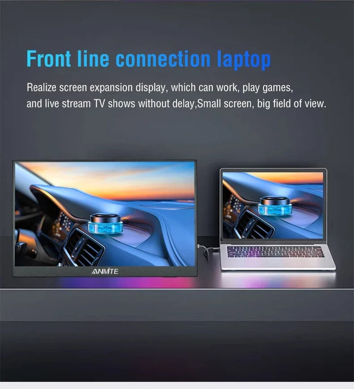 16 Inch Portable Touch Monitor 1920x1200 HDR10 Low Blue