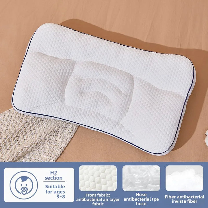 Baby Neck Support Pillow – All-Season Cotton Sleeping Pillow for Toddlers &amp; Kindergarten Kids